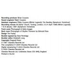 Bax* - Margaret Fingerhut · London Philharmonic Orchestra · Bryden Thomson - Orchestral Works, Volume 7: Winter Legends · Symphonic Variations (2xCD, Comp, RM)