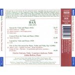 Bax*, Martin Outram, Laurence Jackson, Julian Rolton - Viola Sonata • Trio In One Movement (CD, Album)