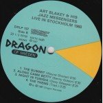 Art Blakey & The Jazz Messengers - Live In Stockholm 1960 (LP, Album)