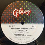Art Pepper & George Cables - Tête-À-Tête (LP, Album, Pit)