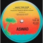 Aswad - Chasing For The Breeze / Gave You My Love (2x12