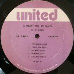B.B. King - A Heart Full Of Blues (LP, RE)