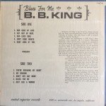 B.B. King - Blues For Me (LP, Album, RE)