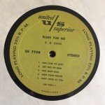 B.B. King - Blues For Me (LP, Album, RE)