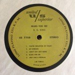 B.B. King - Blues For Me (LP, Album, RE)