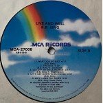 B.B. King - Live & Well (LP, Album, RE, Glo)