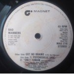 Bad Manners - Got No Brains (7