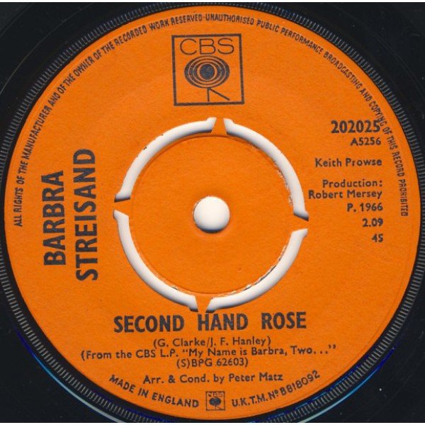 Barbra Streisand - Second Hand Rose (7