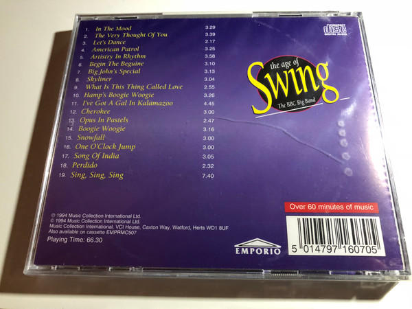 The BBC Big Band - The Age Of Swing (CD, Album)
