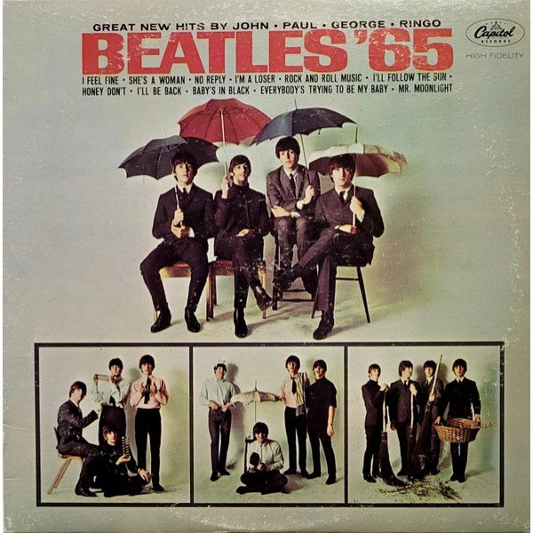 The Beatles - Beatles '65 (LP, Album, RE, Pur)