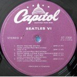 The Beatles - Beatles VI (LP, Album, RE, Pur)