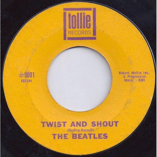 The Beatles - Twist And Shout / There's A Place (7