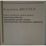 Benjamin Britten, English Chamber Orchestra, Janet Baker, Steuart Bedford, Dietrich Fischer-Dieskau, Peter Pears, Galina Vishnevskaya, Mstislav Rostropovich - Benjamin Britten - Phaedra - The Poets's Echo - Holderlin Fragments - Songs and Proverbs of Will