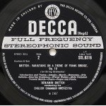 Britten*, Pears*, English Chamber Orchestra - Les Illuminations / Variations On A Theme Of Frank Bridge (LP, RP, ED2)