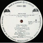 Benkó Dixieland Band Featuring Al Grey, Buddy Tate, Joe Newman And Eddy Davis - Side By Side (LP, Album)