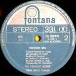 Benny Bailey - Firehouse Ball The Firehouse Jazzmen (LP)
