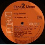 Benny Goodman - Trio Et Quartet Volume 2 (LP, Comp, Mono)