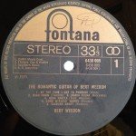 Bert Weedon - The Romantic Guitar Of Bert Weedon (LP)
