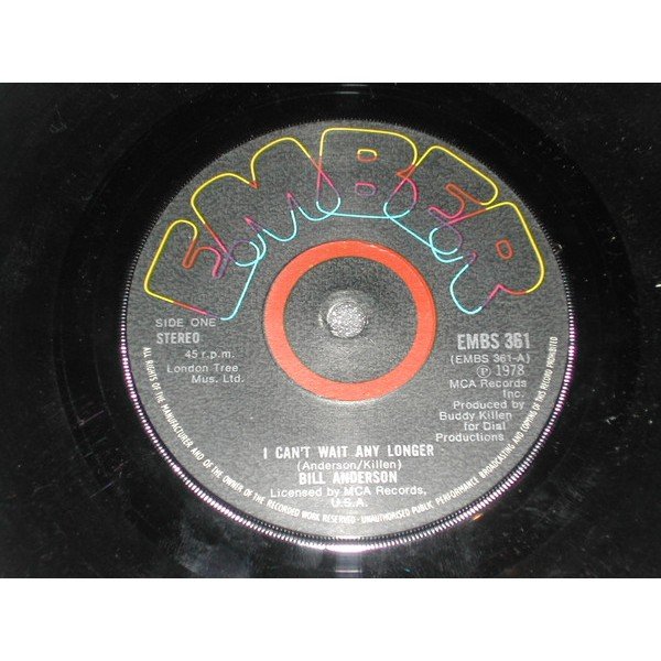 Bill Anderson (2) - I Can't Wait Any Longer (7
