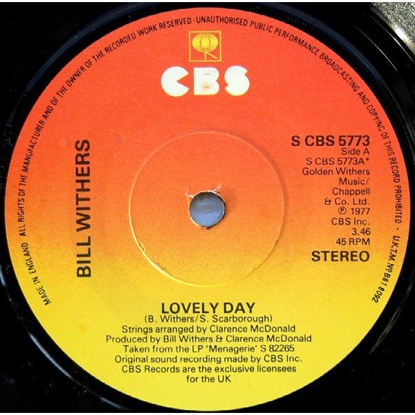 Bill Withers - Lovely Day (7