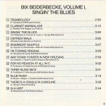 Bix Beiderbecke - Volume 1 - Singin' The Blues (CD, Comp, Mono, RM)