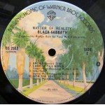 Black Sabbath - Master Of Reality (LP, Album, RP, Jac)
