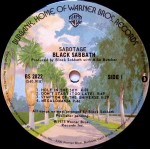 Black Sabbath - Sabotage (LP, Album)