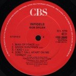 Bob Dylan - Infidels (LP, Album)