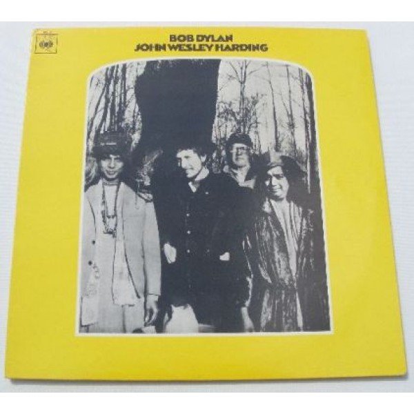 Bob Dylan - John Wesley Harding (LP, Album, RE, Yel)