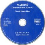 Martinů*, Giorgio Koukl - Complete Piano Music • 5 (CD, Album)