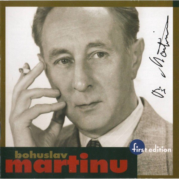 Bohuslav Martinů, The Louisville Orchestra - Symphony No. 5 / Intermezzo / Concerto for Oboe and Orchestra / Estampes (CD, Album, Comp, Mono, RM)