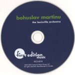 Bohuslav Martinů, The Louisville Orchestra - Symphony No. 5 / Intermezzo / Concerto for Oboe and Orchestra / Estampes (CD, Album, Comp, Mono, RM)
