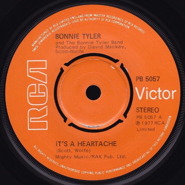 Bonnie Tyler And The Bonnie Tyler Band - It's A Heartache (7