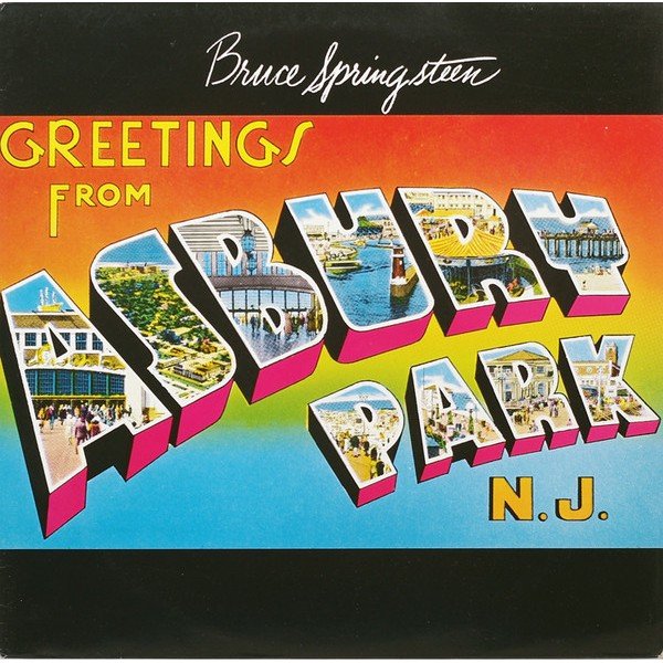 Bruce Springsteen - Greetings From Asbury Park N.J. (LP, Album, RE)
