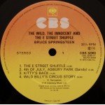 Bruce Springsteen - The Wild, The Innocent &  The E Street Shuffle (LP, Album, RE)