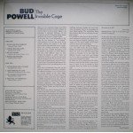 Bud Powell - The Invisible Cage (LP, Album, RE, RM)