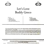 Buddy Greco - Let's Love (LP, Album, RE)