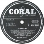 Buddy Holly - Reminiscing (LP, Album, Mono)