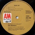 Burt Bacharach - Reach Out (LP, Album)