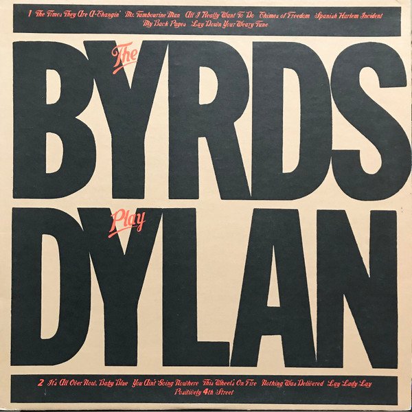 The Byrds - The Byrds Play Dylan (LP, Comp, San)