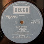 Camel - Rain Dances (LP, Album)