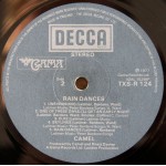 Camel - Rain Dances (LP, Album)