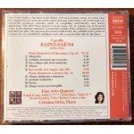 Saint-Saëns* - Fine Arts Quartet*, Cristina Ortiz - Piano Quartet In B Flat Major / Piano Quintet In A Minor / Barcarolle In F Major (CD, Album)