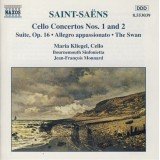 Saint-Saëns*, Maria Kliegel, Bournemouth Sinfonietta, Jean-François Monnard - Cello Concertos Nos. 1 And 2 • Suite, Op. 16 • Allegro Appassionato • The Swan (CD, Album)