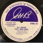 Capt. John Handy* - All Aboard (Volume 2) (LP)