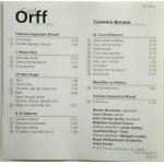 Carl Orff, Burrowes*, Devos*, Shirley-Quirk*, Brighton Festival Chorus, Royal Philharmonic Orchestra, Antal Dorati - Carmina Burana (CD, Album, RE, RP)