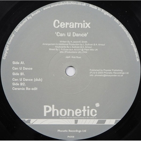 Ceramix - Can U Dance (12