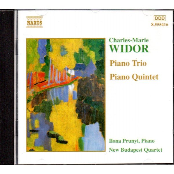 Charles-Marie Widor, Ilona Prunyi, New Budapest Quartet - Piano Trio / Piano Quintet (CD, Album, RE)