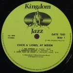 Chick* & Lionel* - Live At Midem (LP, Album)