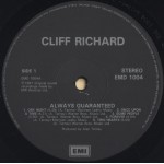 Cliff Richard - Always Guaranteed (LP, Album)
